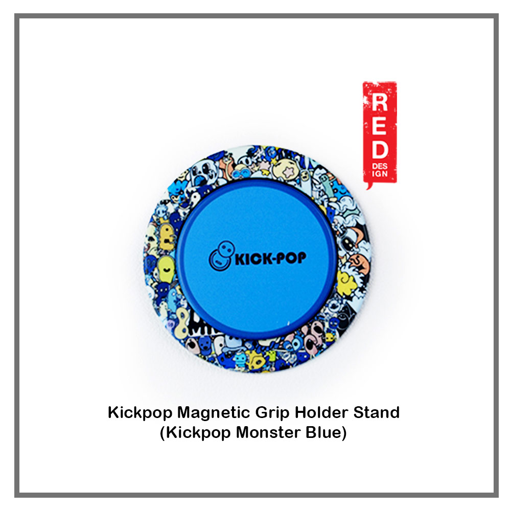 Picture of Kickpop Magnetic O Ring Grip Holder Stand Finger Grip Kickstand for Magnetic Device | Phone (Monster Blue) Red Design- Red Design Cases, Red Design Covers, iPad Cases and a wide selection of Red Design Accessories in Malaysia, Sabah, Sarawak and Singapore 
